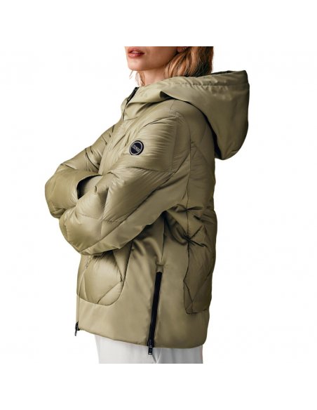 Piumino trapuntato con zip Colmar