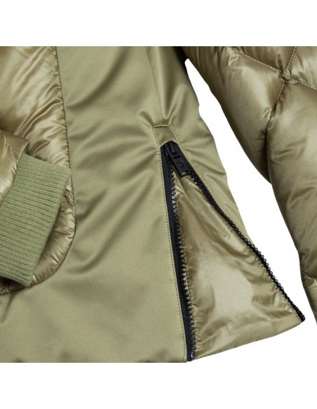 Piumino trapuntato con zip Colmar