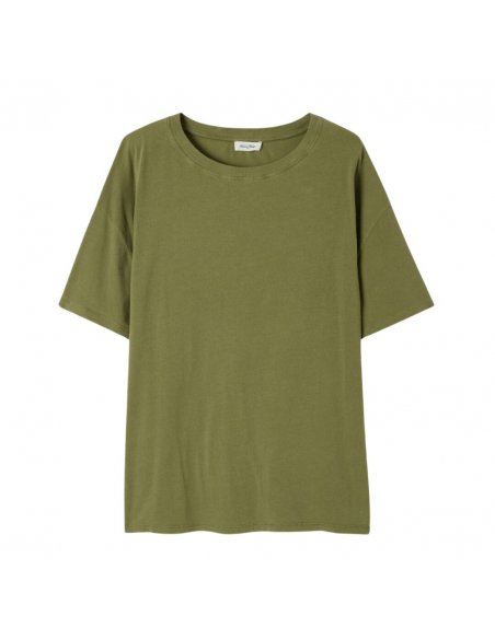 T-shirt ampia a maniche corte American Vintage
