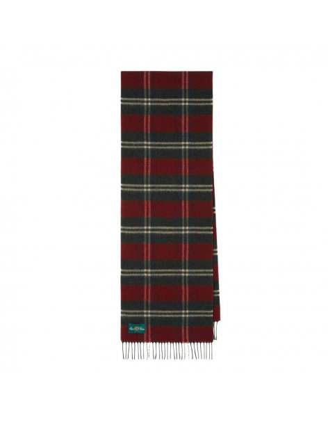 Sciarpa a quadri in lana Alan Paine