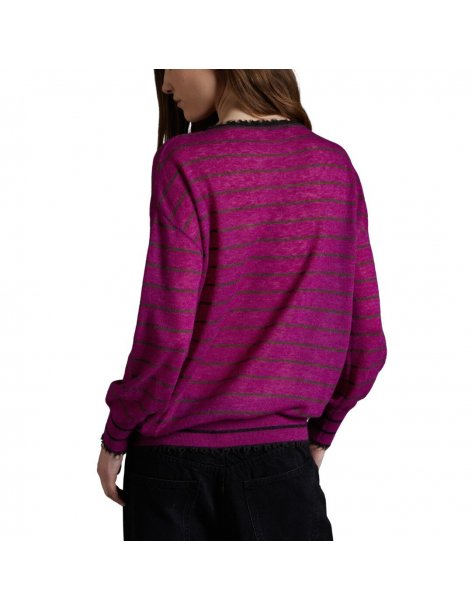 Maglia a righe con frange Kangra 2