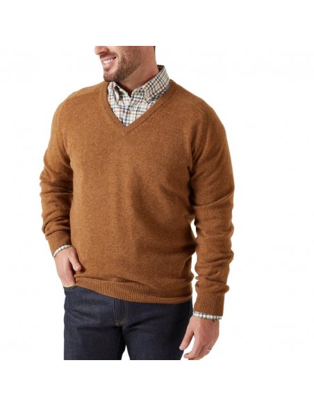 Maglione scollo a V Alan Paine