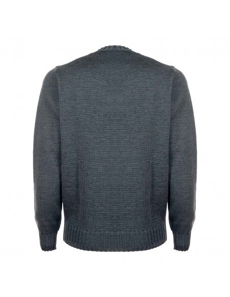 Maglione in lana merino fine Santorufo