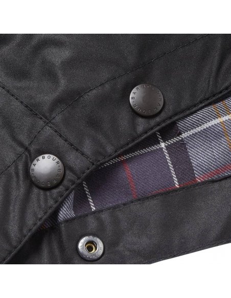 Cappuccio in cotone cerato Barbour