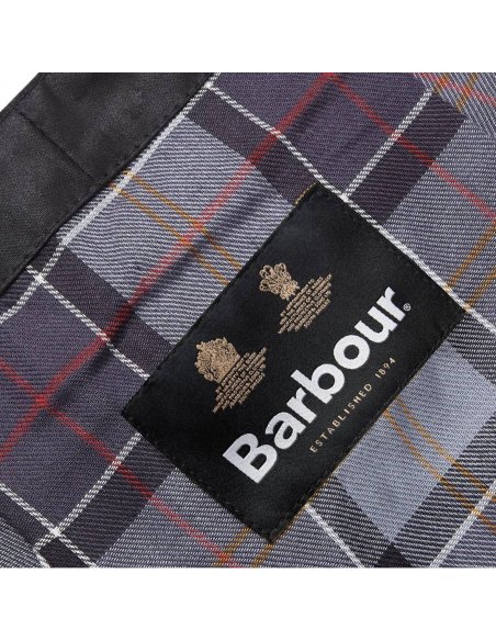 Cappuccio in cotone cerato Barbour