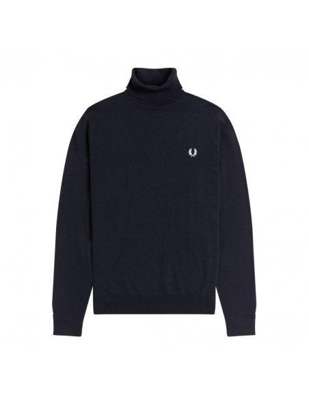 Maglione dolcevita in misto lana Fred Perry