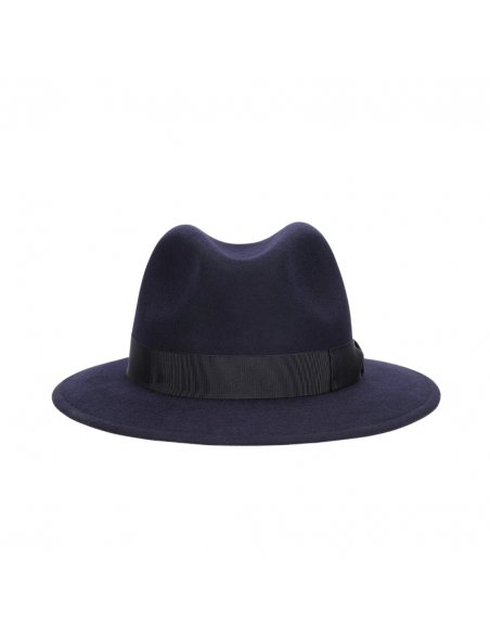 Cappello in feltro con cinta canneté Borsalino