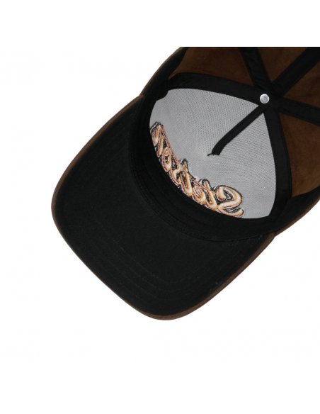 Cappellino trucker in camoscio Stetson