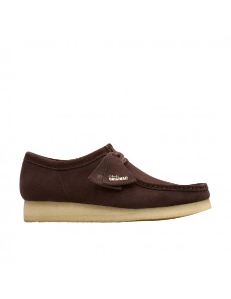 Mocassino Wallabee in pelle scamosciata Clarks