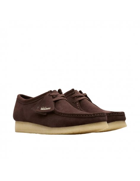 Mocassino Wallabee in pelle scamosciata Clarks 2