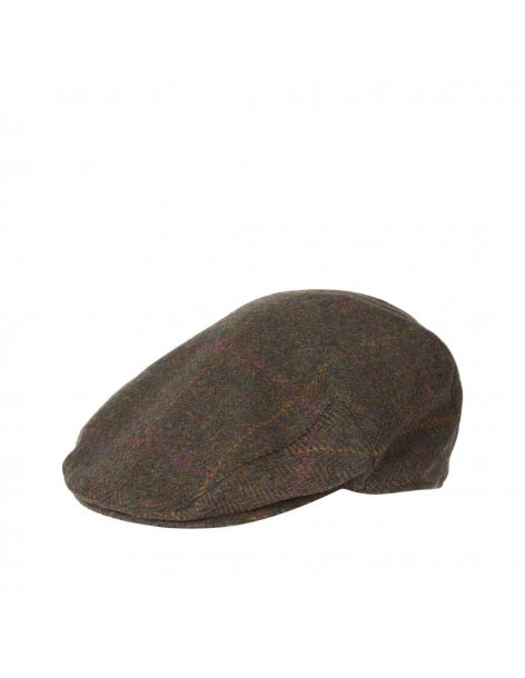 Berretto piatto in tweed Barbour
