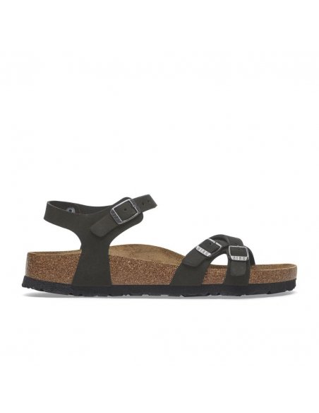 Sandalo Birkenstock Kumba black plantare morbido