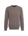 Maglione con toppe tartan Barbour