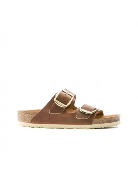 Sandalo Birkenstock Arizona Big Buckle cognac