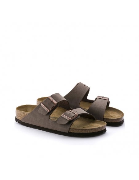 Sandalo con cinturini Birkenstock Arizona mocca