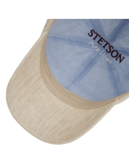 Berretto Stetson Baseball Cap Linen