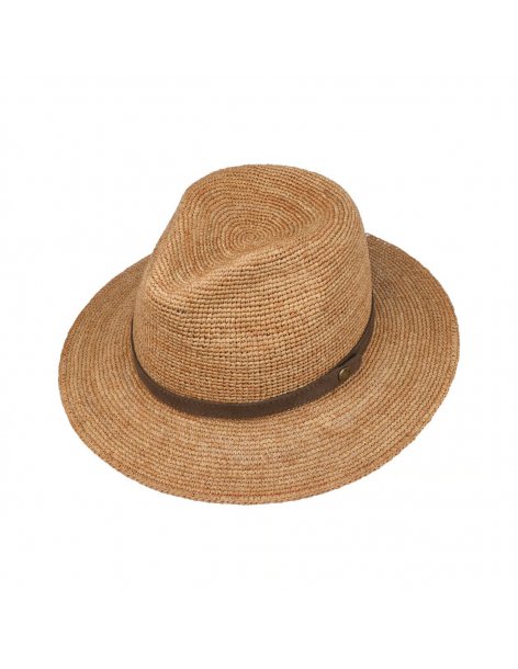 Paglia Stetson Traveller Raffia Croche Rollable 2