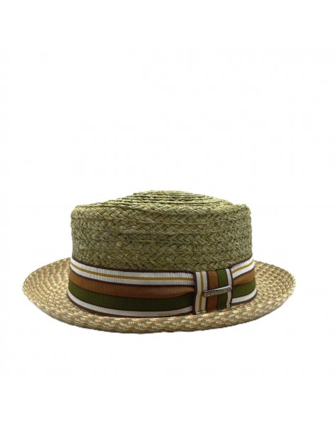 Paglia Petracci Pork Pie in raffia
