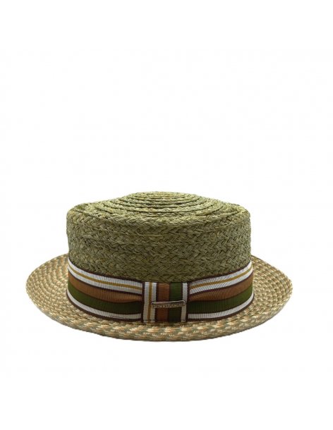 Paglia Petracci Pork Pie in raffia 2