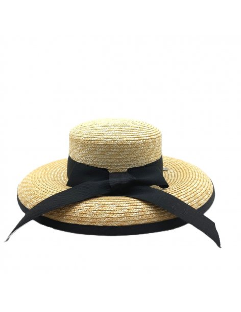Paglia Petracci Pamela con gros grain