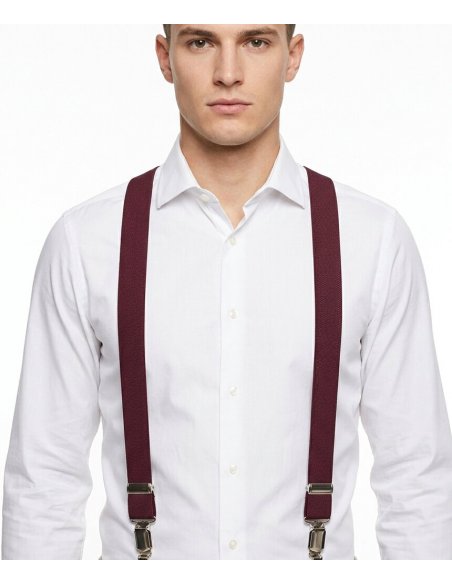 Bretelle F.lli Rossi Bordeaux