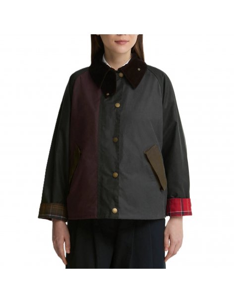 Giacca cerata Barbour Patchwork Transport 2