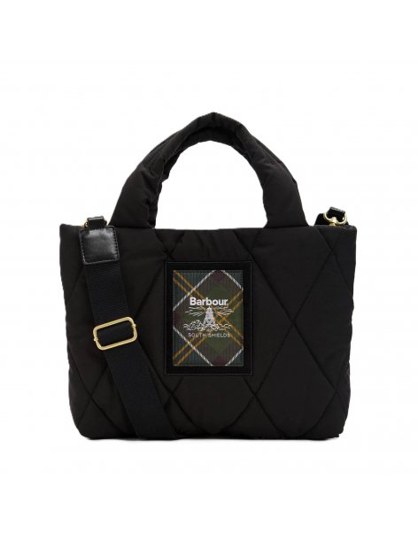 Mini borsa Barbour tote trapuntata Connie