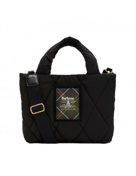 Mini borsa Barbour tote trapuntata Connie