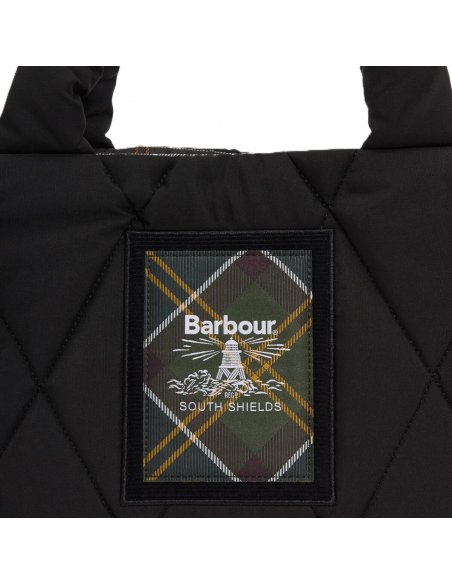 Mini borsa Barbour tote trapuntata Connie