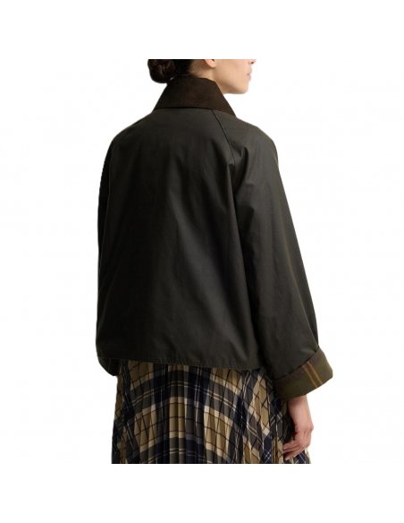 Giaccone cerato Barbour Modern Sprey Icons